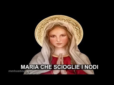 Preghiera della sera alla madonna che scioglie I nodi