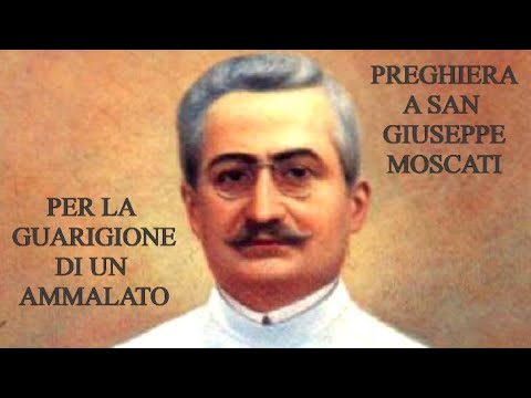 San giuseppe moscati preghiera