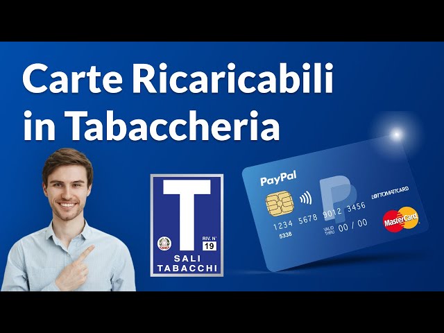 Carte prepagate da comprare in tabaccheria