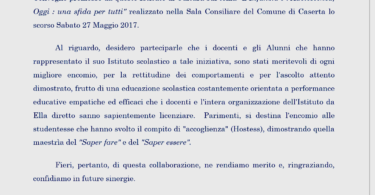 Lettera di Ringraziamento Professionale