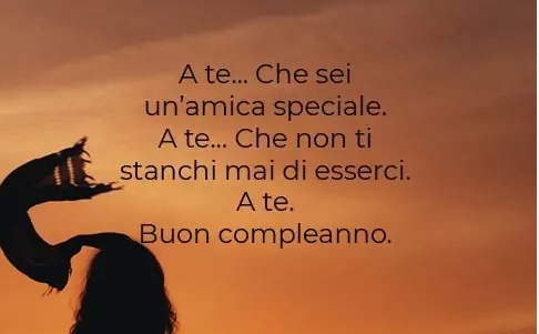 Lettera di auguri ad un amico speciale