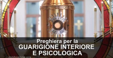 Preghiera per la Guarigione Psicologica Interiore e Spirituale