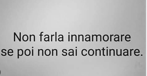 Un Uomo Innamorato non Guarda le Altre Donne