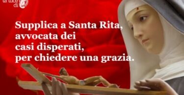 Preghiera Santa Rita per lo Studente